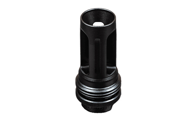 SilencerCo ASR Closed-Tine Flash Hider, 1/2X28, 223 Remington/5.56 NATO, Nitride Finish, Black AC5326