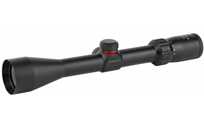 Simmons 8-Point Rifle Scope, 3-9X40, 1", TruPlex Reticle, 0.25 in @ 100 yd, Matte 510513