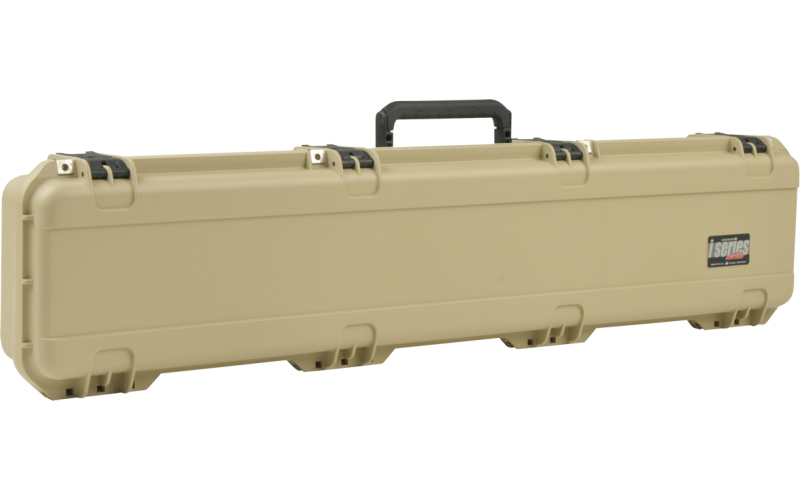 SKB Sports iSeries, Single Rifle, Rifle Case, Polypropylene Copolymer Resin, Tan Color, 49.00" L x 9.00" W x 5.00" D 3I-4909-SR-T