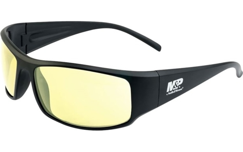 Smith & Wesson M&p thunderbolt black frame/amber lens glasses