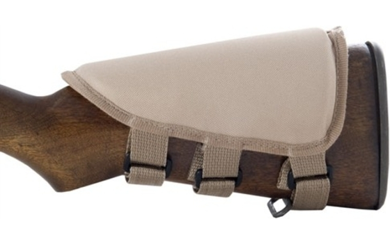 Smith Enterprise Strap-on cheek piece tan nylon