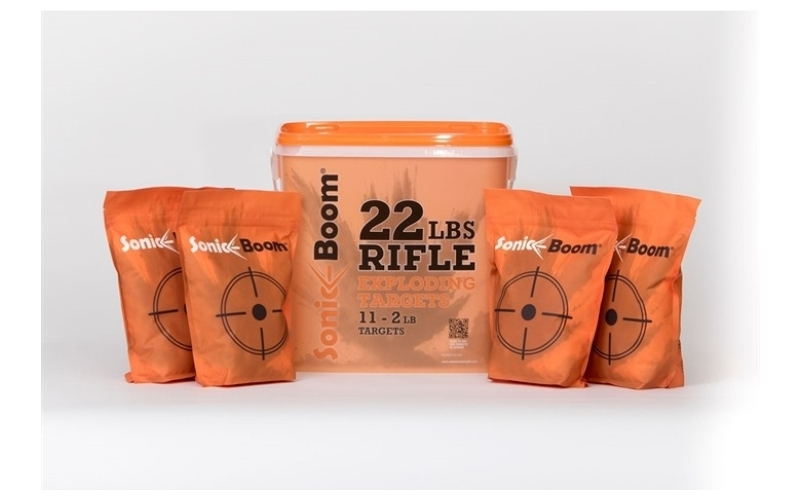 Sonic Boom 2 pound exploding rifle target 11 pack