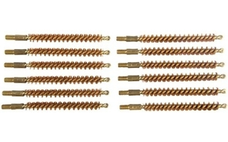 Sinclair International 25 caliber 8-32m bronze brushes 12 pack