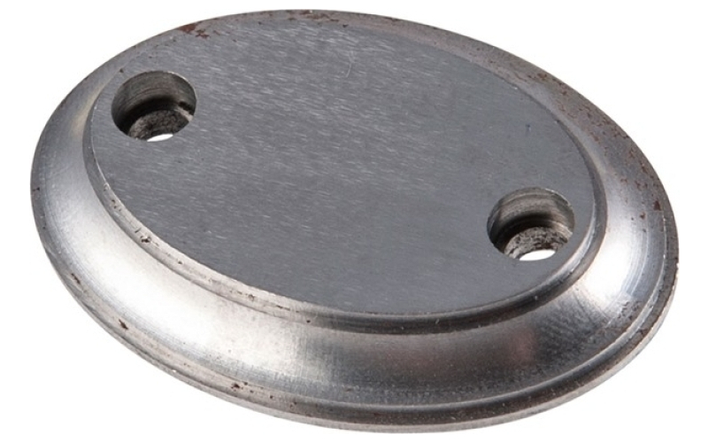 Sunny Hill Solid flat grip cap, 2 screw, mild steel