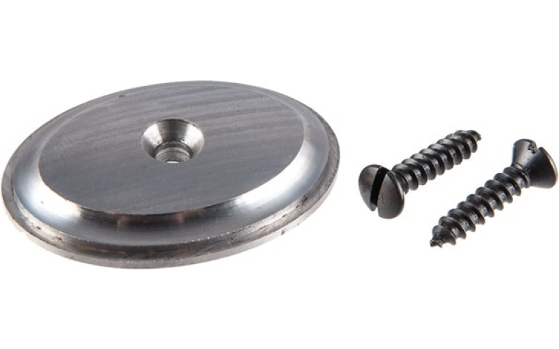 Sunny Hill Solid domed grip cap, 1 screw, mild steel