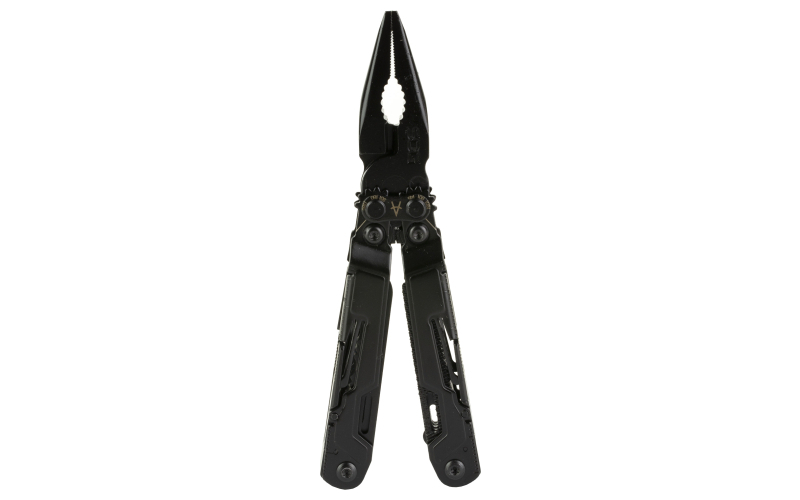 SOG Knives & Tools PowerPint, 18 Tool Multi-Tool, Stainless Steel, Black Oxide Finish, Black SOG-PP1002-CP