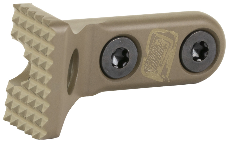 Sons of Liberty Gun Works Presscheck, Quick Detach Barricade Stop, M-LOK, Steel Construction, Cerakote Finish, Flat Dark Earth BARRICADE-FDE