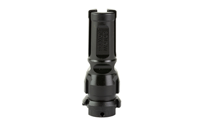 Sons of Liberty Gun Works NOX, Flash Hider, 223 Remington/5.56 NATO, Nitride Finish, Black, 1/2X28, Fits Dead Air Armament Suppressors and KeyMount Accessories, 9 Ports, Includes Timing Shims NOX9-556