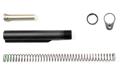 Sons of Liberty Gun Works A5 Buffer System, Buffer Tube Complete Assembly, Black, Stainless Steel Buffer Spring, AR Rifles REKITL9