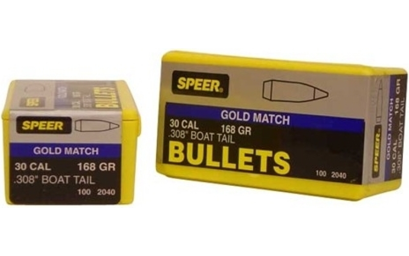 Speer Ammunition Speer bullet .30 .308 168gr bt match