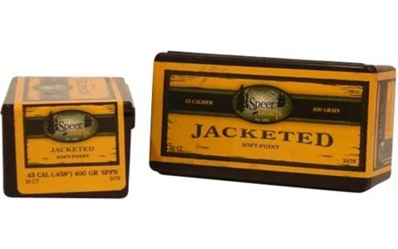 Speer Ammunition Speer bullet .45 .458 400gr fn sp