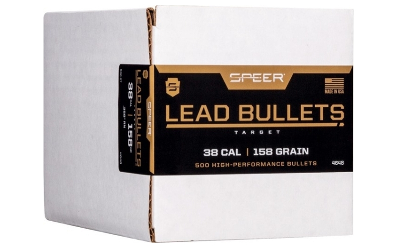 Speer Ammunition Speer bullet 38cal 358 158gr r