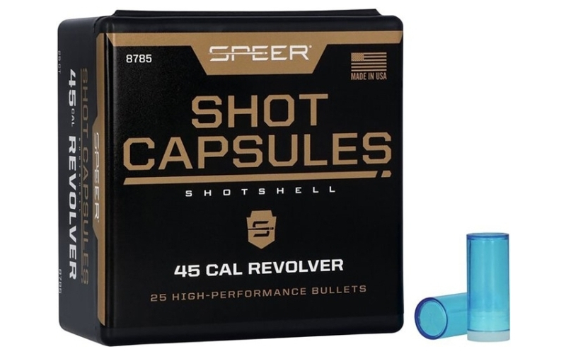Speer Ammunition Speer bullet 45 empty shotshell capsules 25/bx