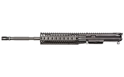 Spike's Tactical Complete Upper Receiver, 223 Remington/5.56 NATO, 16" Chrome Lined Barrel, 1:7 Twist, Fits AR Rifles, Flat Top Receiver, Quad Rail Handguard, Black Finish STU5025-R9S