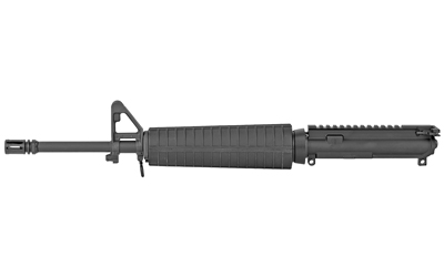Spike's Tactical Complete Upper Receiver, 223 Remington/5.56 NATO, 16" FN Hammer Forged Barrel, 1:7 Twist, Fits AR Rifles, Mid-length Gas System, Front Sight Post, Black Finish STU5435-MLS