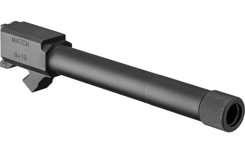Springfield XD-M Threaded Barrel, 9MM, Fits XD-M 9MM 4.5", 5.28" Total Length, Melonite Finish, Black XDM0901TB-KIT