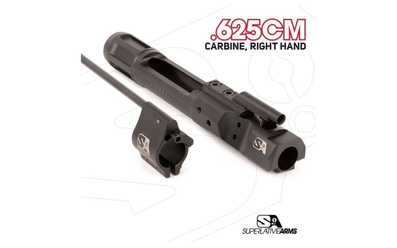 Superlative Arms Llc Di builders kit with clamp on .625'' gas black carbine rh