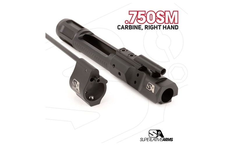 Superlative Arms Llc Di builders kit with solid .750'' gas black carbine rh