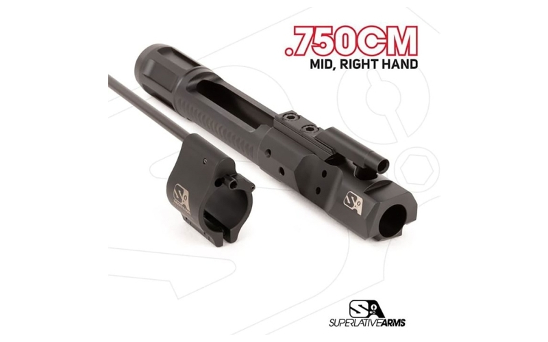 Superlative Arms Llc Di builders kit with clamp on .750'' gas black midlength rh