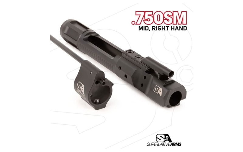 Superlative Arms Llc Di builders kit with solid .750'' gas black midlength rh