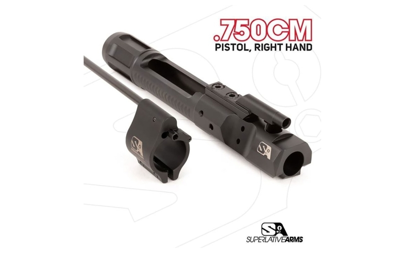 Superlative Arms Llc Di builders kit with clamp on .750'' gas black pistol rh