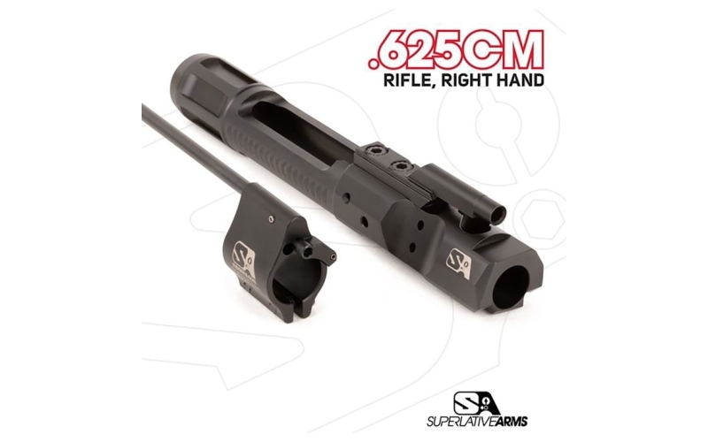 Superlative Arms Llc Di builders kit with clamp on .625'' gas black rifle rh