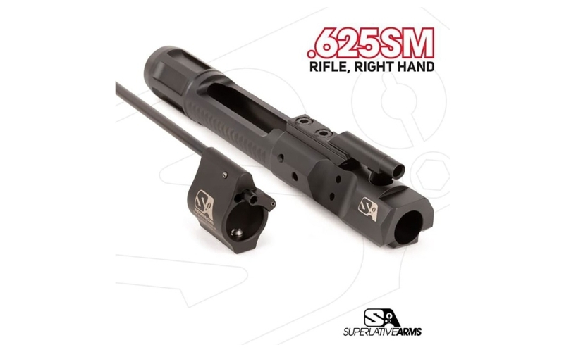 Superlative Arms Llc Di builders kit with solid .625'' gas black rifle rh