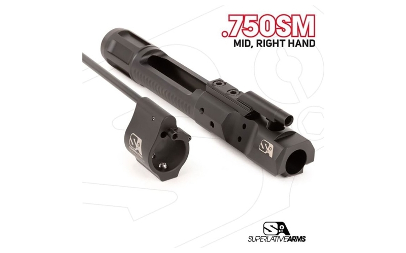 Superlative Arms Llc Di builders kit with solid .750'' gas black rifle rh