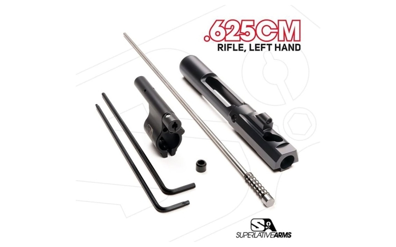 Superlative Arms Llc Ar-15 adj piston system w/clampon .625'' gas block rifle lh