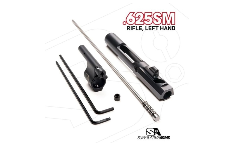 Superlative Arms Llc Ar-15 adj piston system w/solid .625'' gas block rifle lh