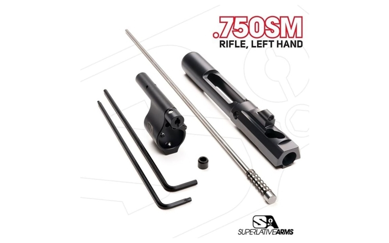 Superlative Arms Llc Ar-15 adj piston system w/solid .750'' gas block rifle lh