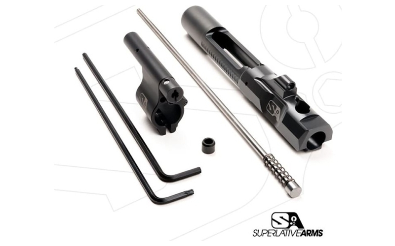 Superlative Arms Llc Ar-15 adj piston system w/clampon .625'' gas block carbine rh