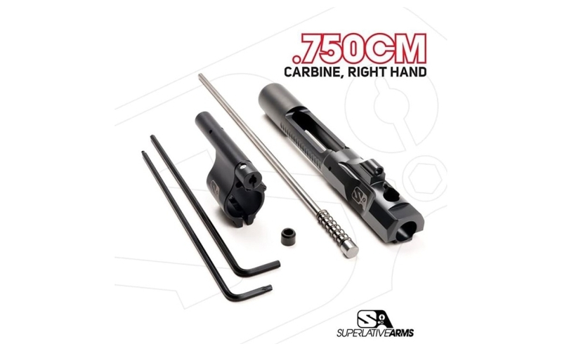 Superlative Arms Llc Ar-15 adj piston system w/clampon .750'' gas block carbine rh