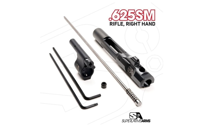 Superlative Arms Llc Ar-15 adj piston system w/solid .625'' gas block rifle rh