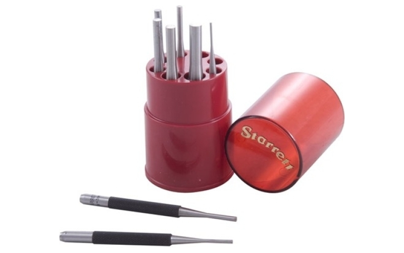 Starrett #s565wb 8 piece pin punch set