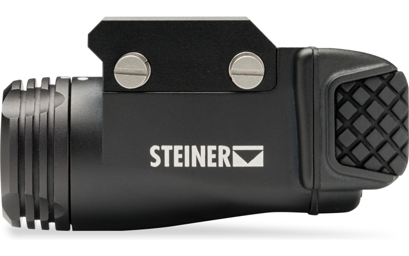 Steiner TOR Fusion, Tac Light w/laser, 350 Lumens, Fits Picatinny/Most Pistol Rails, Green Laser, Black, Auto On Feature 7001