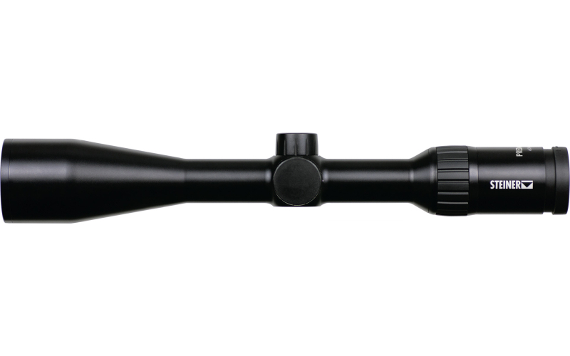 Steiner Steiner, Predator 4, Rifle Scope, 6-24X, 42mm Objective, 30mm Tube Diameter, E3 Reticle, 1/4 MOA, Second Focal Plane, Matte Finish, Black 8773