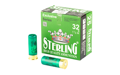 Sterling Exclusive Series, 12 Gauge 2.75", #5, 1 1/8 oz, Shot Shell, 25 Round Box 8698779950811