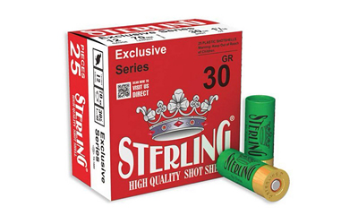 Sterling Exclusive Series, 12 Gauge 2.75", #8, 1 1/8 oz, Shot Shell, 25 Round Box 8698779950842