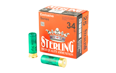 Sterling Exclusive Series, 12 Gauge 2.75", #5, 1 3/16 oz, Shot Shell, 25 Round Box 8698779951030
