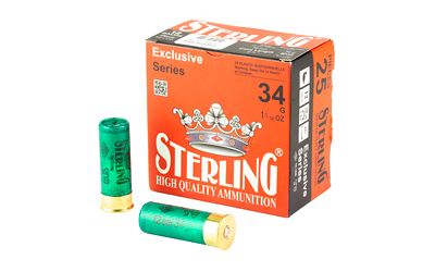 Sterling Exclusive Series, 12 Gauge 2.75", #7, 1 3/16 oz, Shot Shell, 25 Round Box 8698779951054