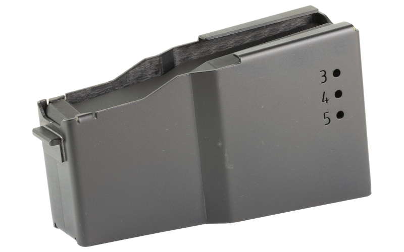 Steyr Arms Magazine, 50 BMG, 5 Rounds, Black, SSGM1 6101050501