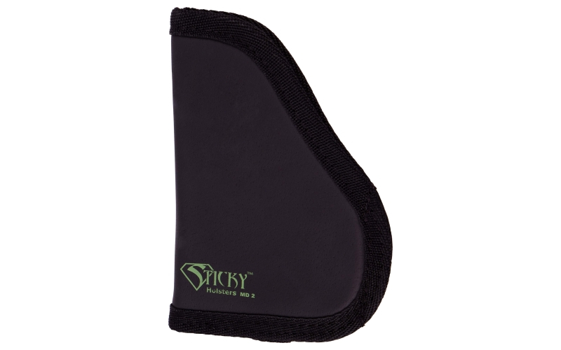 Sticky Holsters Sticky Holsters, Pocket Holster, Ambidextrous, Small 9MM With Laser, Wider Guns Up to 3.3" Barrel, Fits Guns with Lasers: Beretta Nano, Glock 42, Kahr PM9/40 CM9/40, Keltec PF9/11, SCCY CPX1/2, Without: S&W Shield 9/40, Springfield XDS 3.3" XD Mod2 and XD Sub Compact MD-2