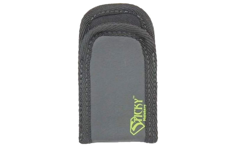 Sticky Holsters Mag Pouch Sleeve, Fits Flashlights, Any Pistol Magazine, Inside the Waistband or Pocket, Black Finish MPSP1