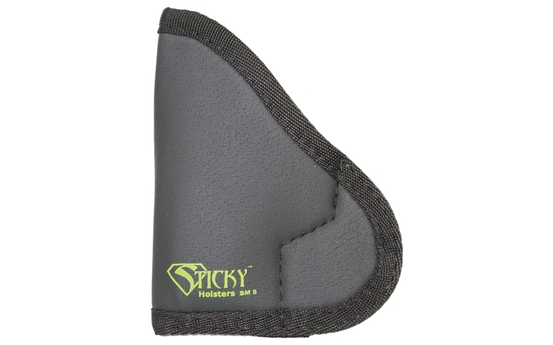 Sticky Holsters Pocket Holster, Ambidextrous, Fits Glock 42, Kimber Micro 9, Kimber Solo, Diamondback DB9 and Sig Sauer P938, Neoprene, Black Finish SM-5