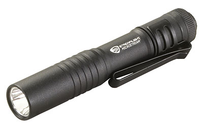 Streamlight Microstream, Flashlight, White LED, 45 Lumens, 1x AAA Battery, Black 66318