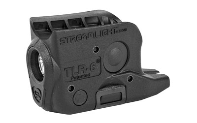 Streamlight TLR-6, Weaponlight, Fits Glock 42/43, White LED, 100 Lumens, Includes 2 CR 1/3N Lithium Batteries, Black 69280