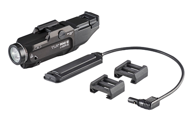 Streamlight TLR RM 2 Laser G, White LED with Green Laser, 1000 Lumens, Anodized Finish, Black, Includes Remote Switch And 2x CR123A Batteries 69453