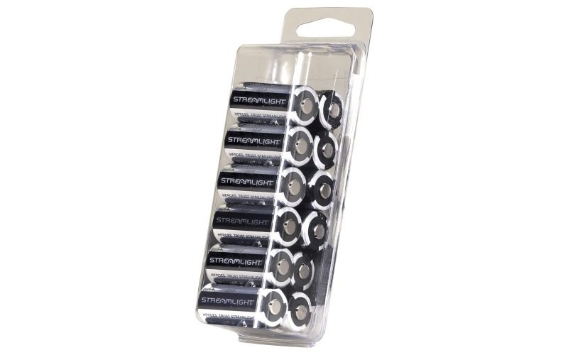 Streamlight 3V Lithium CR123 Battery, 12 Pack 85177