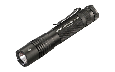 Streamlight Pro Tac HL USB, Rechargeable Light, C4 LED, 1,000 Lumens, TEN-TAP Programming, 1x 18650/2x CR123/1x 74175 Battery, Includes USB Charging Cord, Nylon Holster, Black 88052